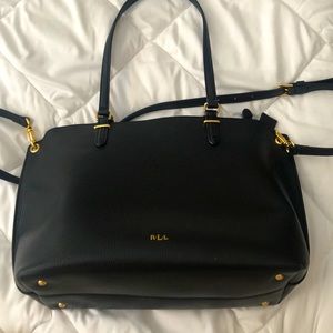 Ralph Lauren black purse